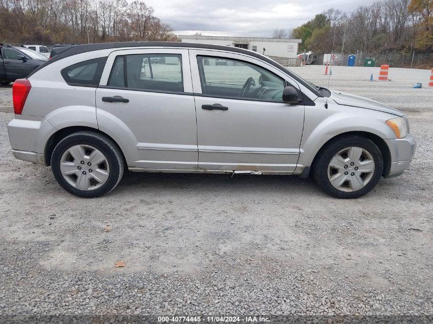 2007 Dodge Caliber Sxt VIN: 1B3HB48B47D239615 Lot: 40774445