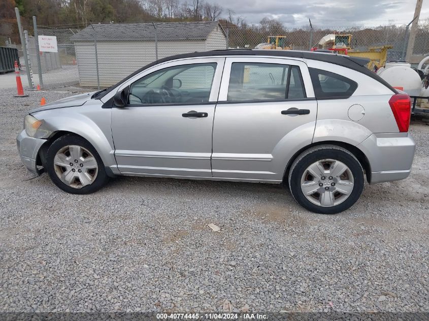 2007 Dodge Caliber Sxt VIN: 1B3HB48B47D239615 Lot: 40774445