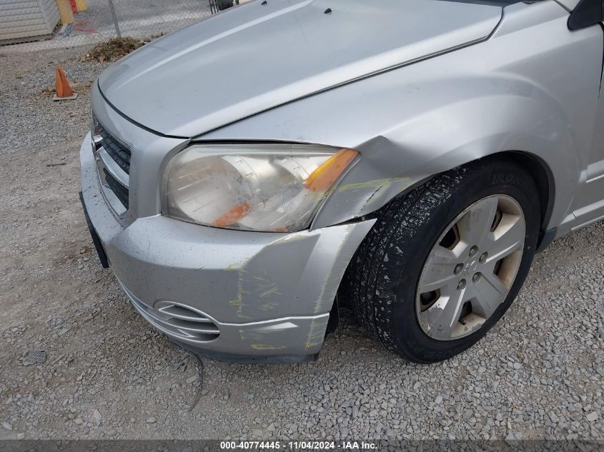 2007 Dodge Caliber Sxt VIN: 1B3HB48B47D239615 Lot: 40774445