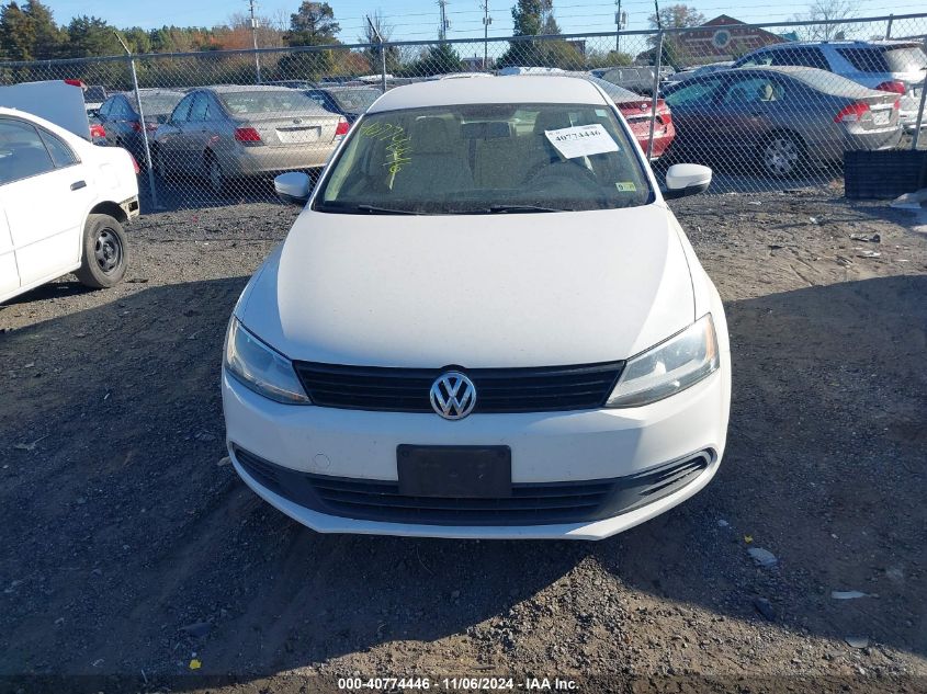 2012 Volkswagen Jetta 2.5L Se VIN: 3VWBP7AJXCM341375 Lot: 40774446