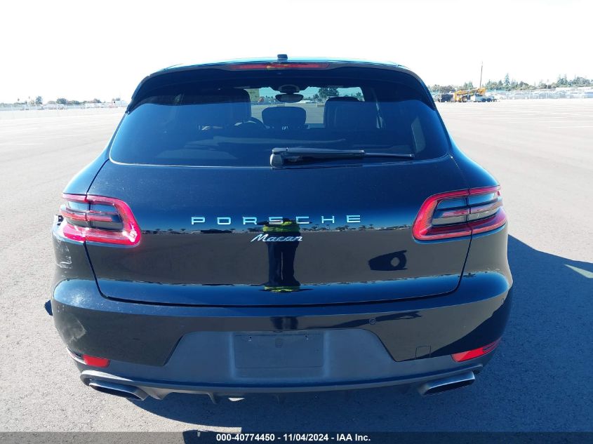 2017 Porsche Macan VIN: WP1AA2A59HLB01862 Lot: 40774450