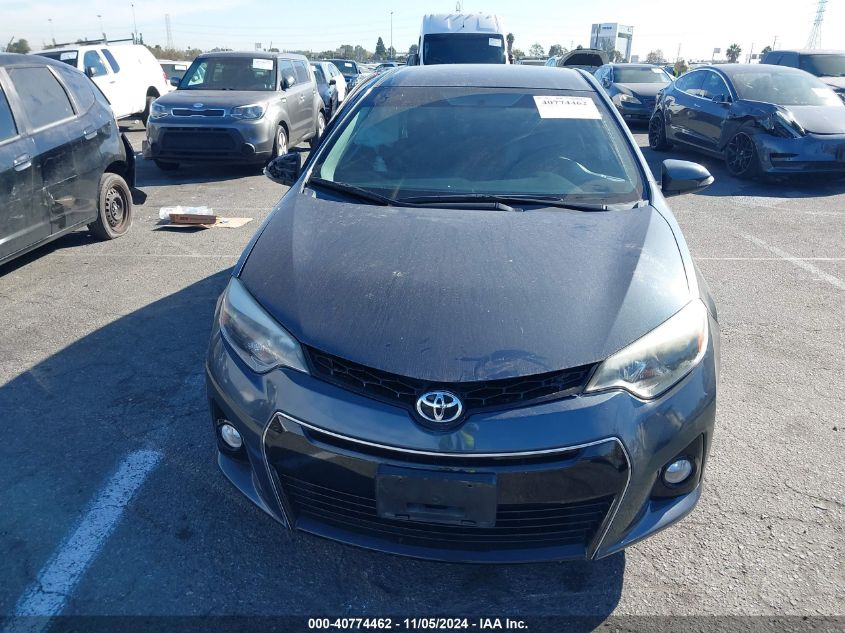 2014 TOYOTA COROLLA S PLUS - 5YFBURHE3EP053452