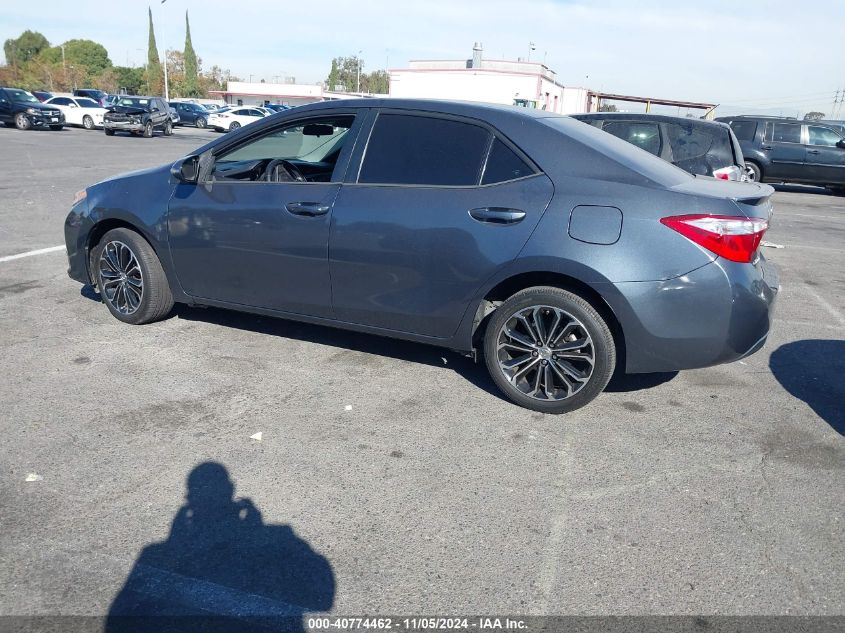 2014 Toyota Corolla S Plus VIN: 5YFBURHE3EP053452 Lot: 40774462