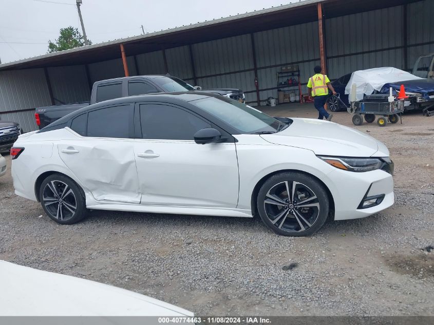 2023 Nissan Sentra Sr Xtronic Cvt VIN: 3N1AB8DV0PY287989 Lot: 40774463