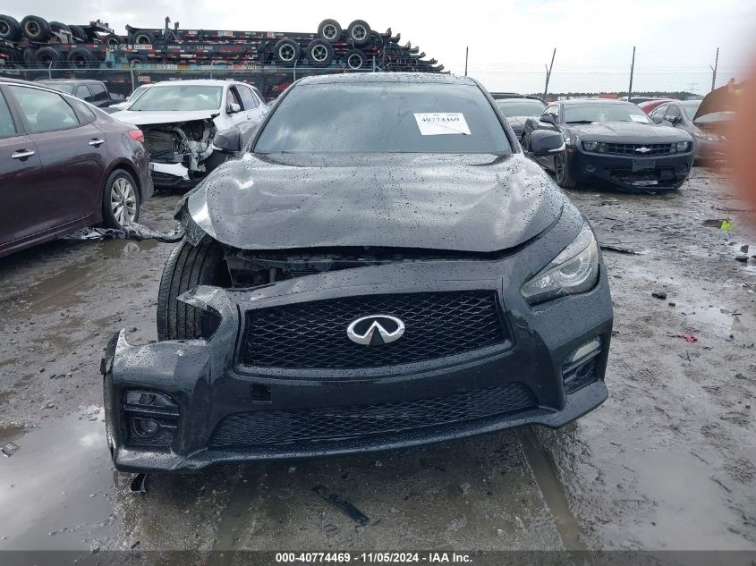 2014 Infiniti Q50 Sport VIN: JN1BV7AR8EM703283 Lot: 40774469