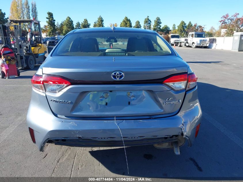 2023 Toyota Corolla Hybrid Le VIN: JTDBDMHE0PJ000704 Lot: 40774484