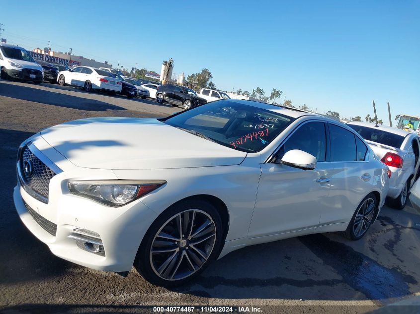 2017 Infiniti Q50 3.0T Premium VIN: JN1EV7AP2HM735257 Lot: 40774487