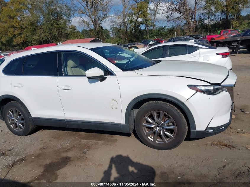 2019 Mazda Cx-9 Touring VIN: JM3TCACY9K0307639 Lot: 40774506