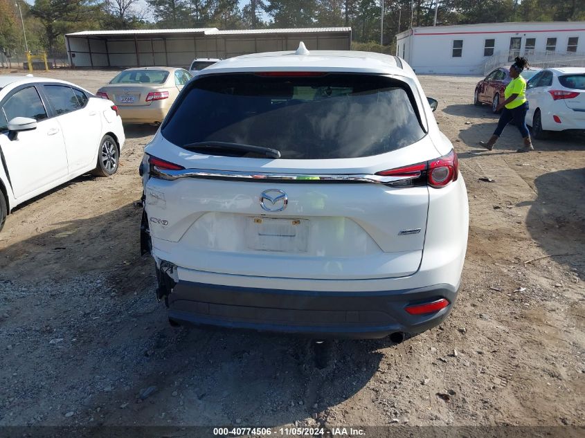 2019 Mazda Cx-9 Touring VIN: JM3TCACY9K0307639 Lot: 40774506