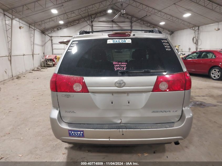 2008 Toyota Sienna Le VIN: 5TDZK23C78S133589 Lot: 40774509