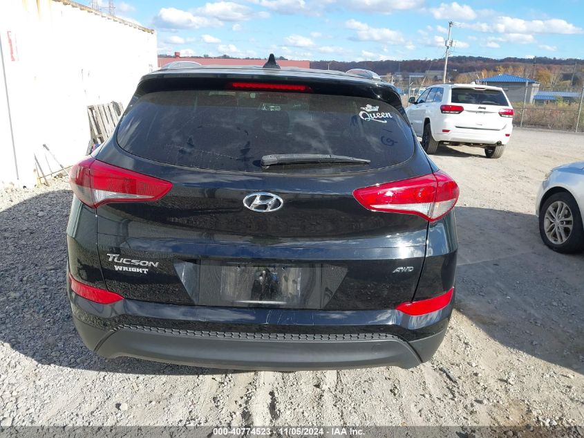 2017 Hyundai Tucson Se Plus VIN: KM8J3CA45HU514912 Lot: 40774523