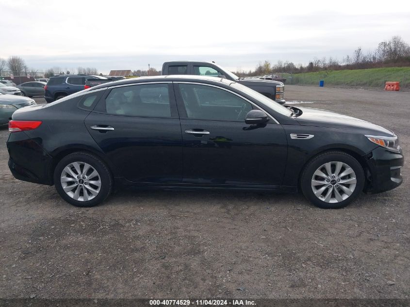 2016 Kia Optima Ex VIN: 5XXGU4L37GG056882 Lot: 40774529