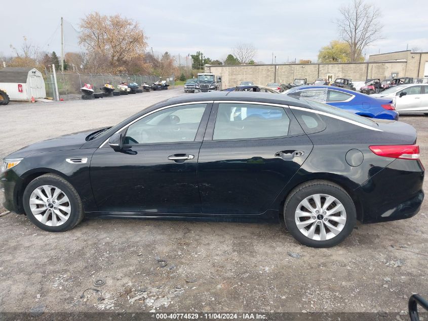 2016 Kia Optima Ex VIN: 5XXGU4L37GG056882 Lot: 40774529