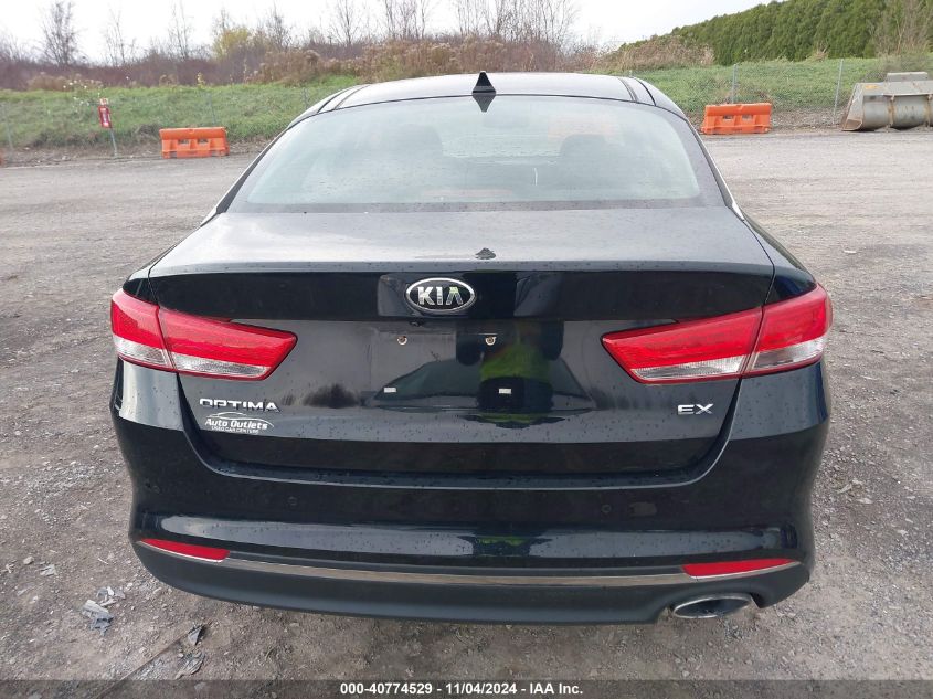 2016 Kia Optima Ex VIN: 5XXGU4L37GG056882 Lot: 40774529
