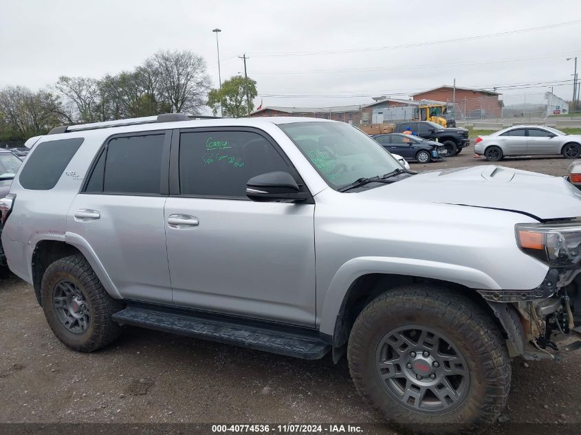 2018 Toyota 4Runner Trd Off Road Premium VIN: JTEBU5JR2J5598289 Lot: 40774536