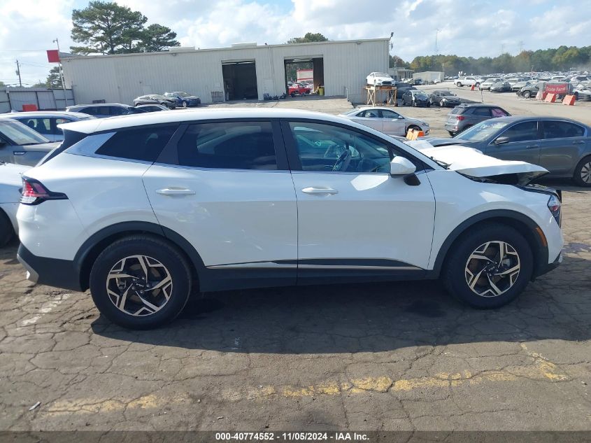 2023 Kia Sportage Lx VIN: KNDPU3AF5P7038221 Lot: 40774552