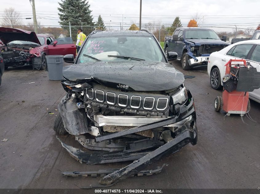 2022 Jeep Compass Latitude Lux 4X4 VIN: 3C4NJDFB0NT195627 Lot: 40774575