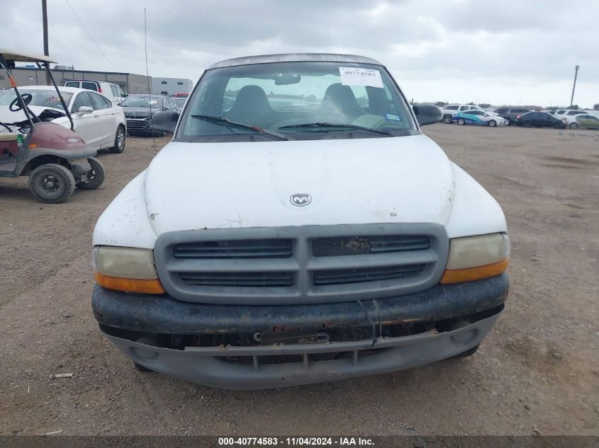 2000 Dodge Dakota Slt/Sport VIN: 1B7GG26X8YS741068 Lot: 40774583