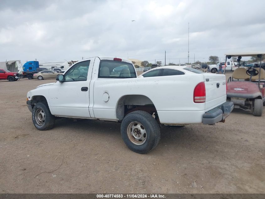 2000 Dodge Dakota Slt/Sport VIN: 1B7GG26X8YS741068 Lot: 40774583