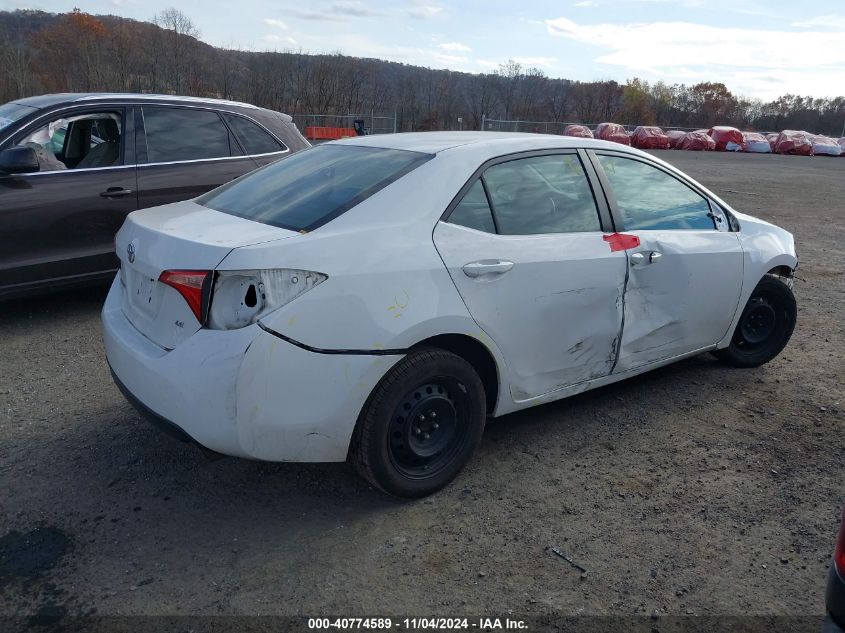 2017 Toyota Corolla Le VIN: 2T1BURHE3HC963669 Lot: 40774589