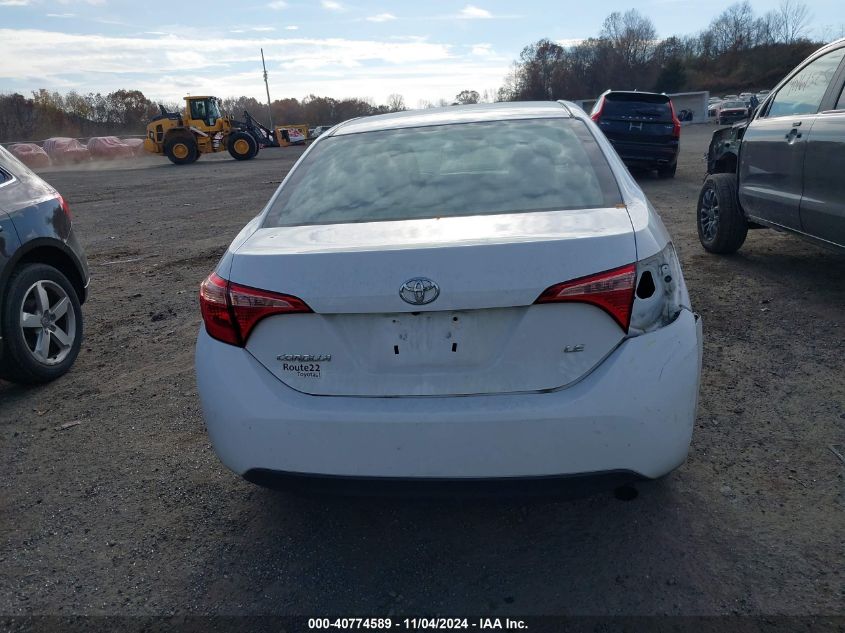 2017 Toyota Corolla Le VIN: 2T1BURHE3HC963669 Lot: 40774589