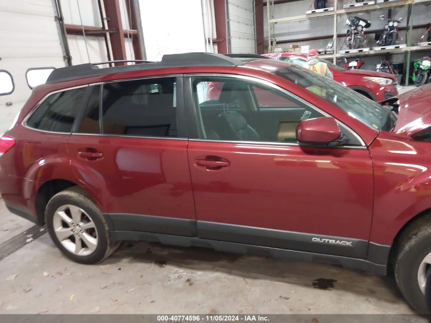 2013 Subaru Outback 2.5I Limited VIN: 4S4BRCLC2D3220424 Lot: 40774596