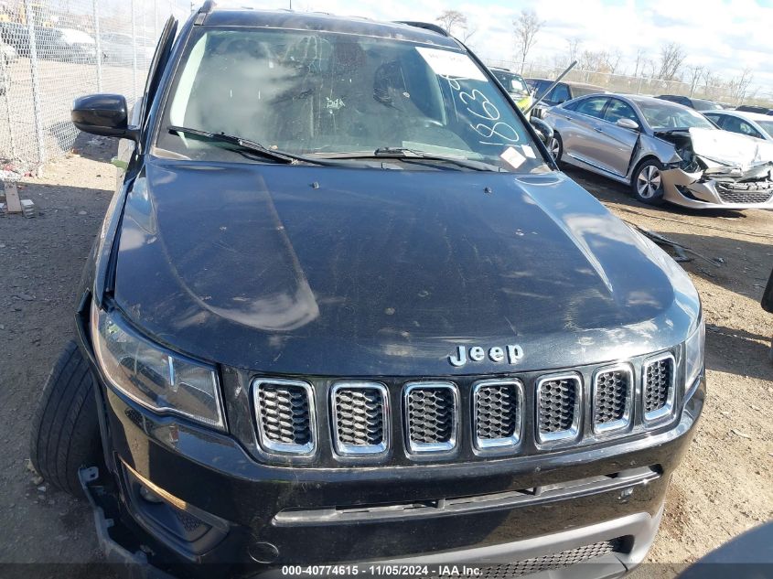 2020 Jeep Compass Latitude 4X4 VIN: 3C4NJDBB8LT186399 Lot: 40774615