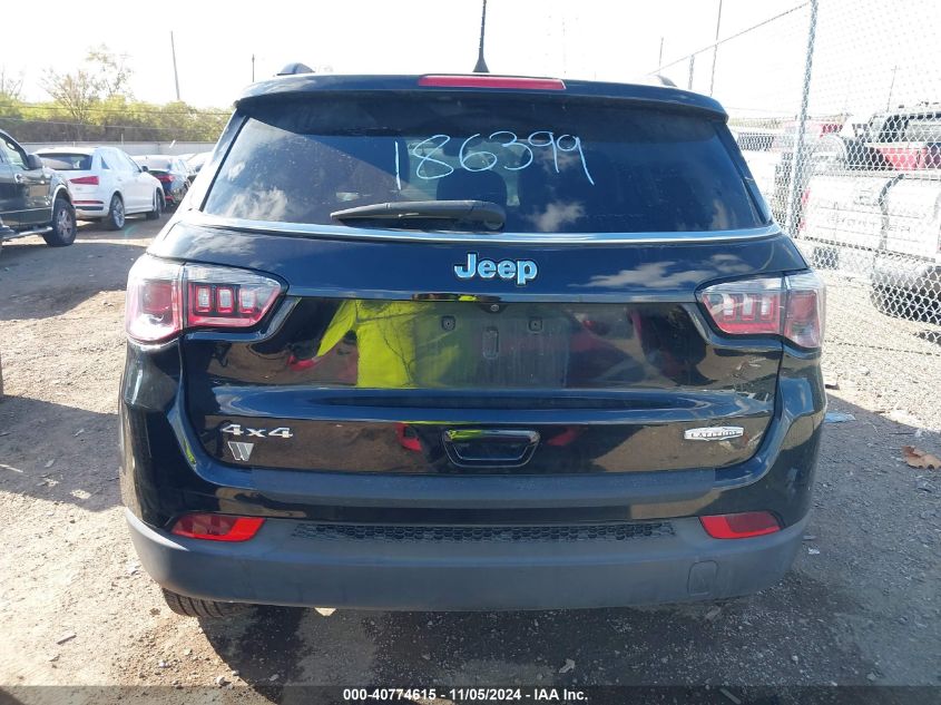 2020 Jeep Compass Latitude 4X4 VIN: 3C4NJDBB8LT186399 Lot: 40774615