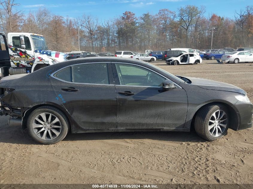 2015 Acura Tlx Tech VIN: 19UUB1F51FA012635 Lot: 40774639