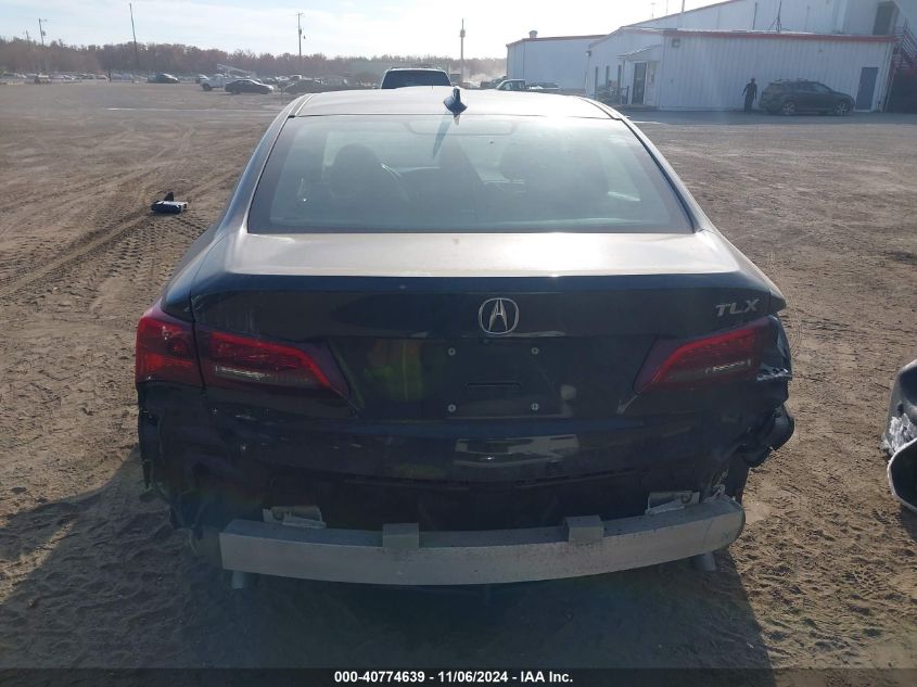 2015 Acura Tlx Tech VIN: 19UUB1F51FA012635 Lot: 40774639