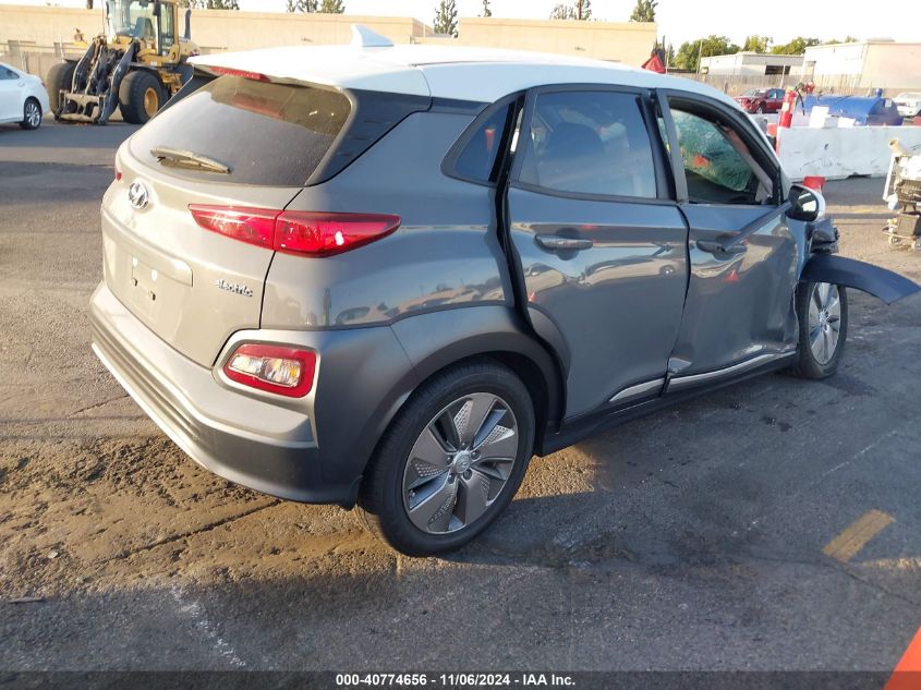 VIN KM8K23AG3MU110471 2021 Hyundai Kona, Electric Sel no.4