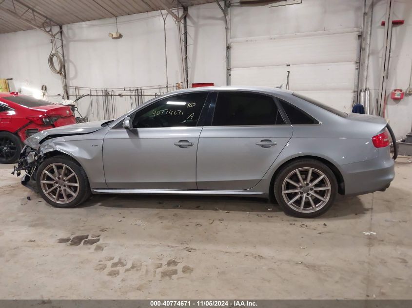 2016 Audi A4 2.0T Premium VIN: WAUBFAFLXGN008471 Lot: 40774671