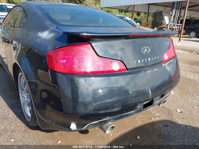 2005 Infiniti G35 VIN: JNKCV54E15M419748 Lot: 40774713