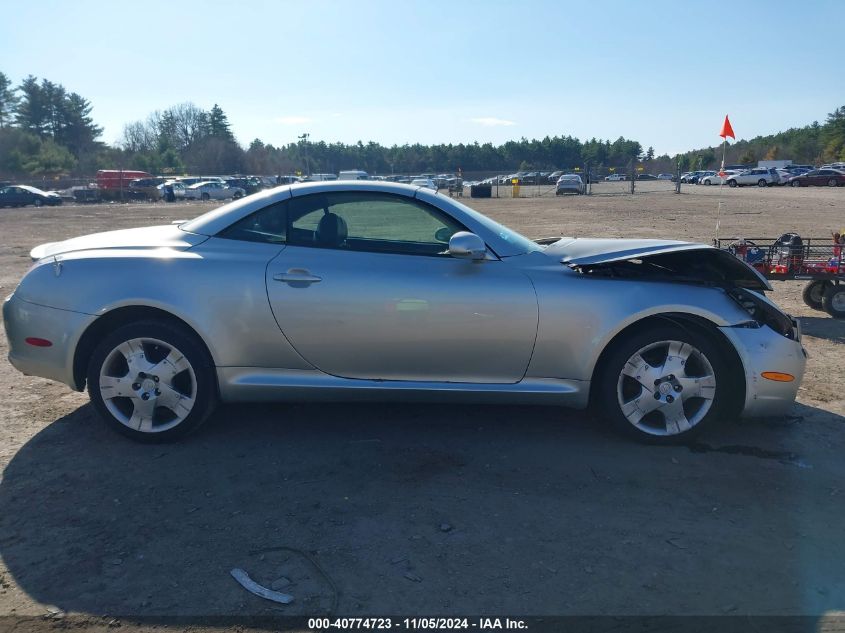 2004 Lexus Sc 430 Base (A5) VIN: JTHFN48Y040052827 Lot: 40774723