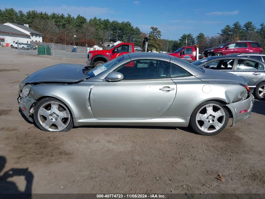 2004 Lexus Sc 430 Base (A5) VIN: JTHFN48Y040052827 Lot: 40774723