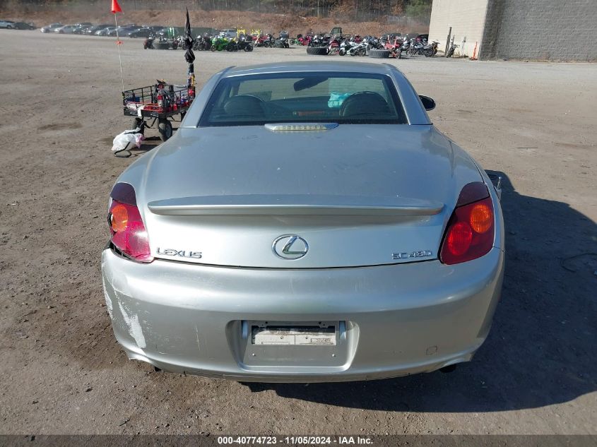 2004 Lexus Sc 430 Base (A5) VIN: JTHFN48Y040052827 Lot: 40774723