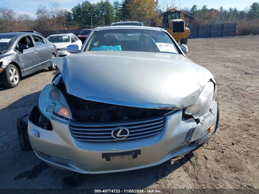 2004 Lexus Sc 430 Base (A5) VIN: JTHFN48Y040052827 Lot: 40774723