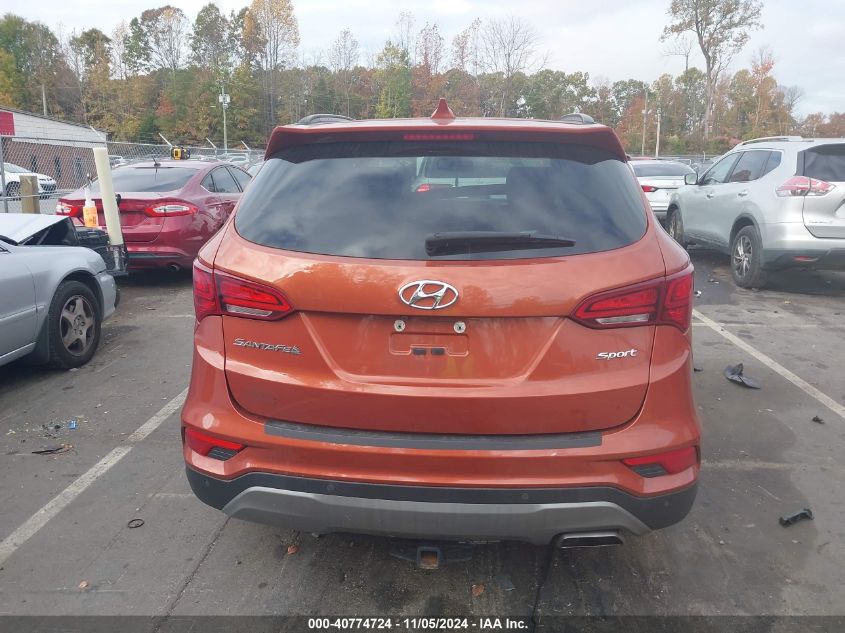 2018 Hyundai Santa Fe Sport 2.4L VIN: 5XYZU3LB8JG506469 Lot: 40774724