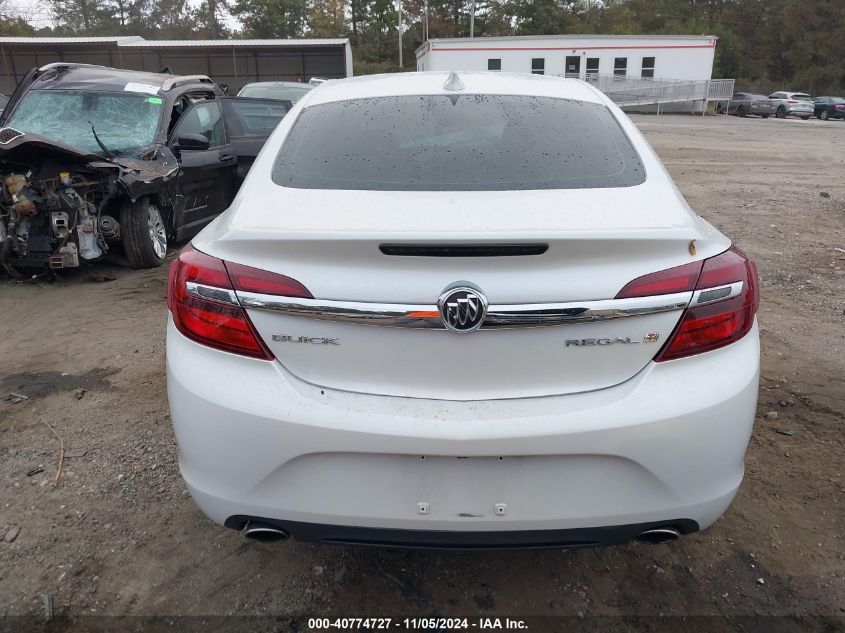 2016 Buick Regal Turbo VIN: 2G4GK5EX8G9120989 Lot: 40774727