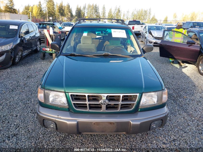 1998 Subaru Forester S VIN: JF1SF6557WH772395 Lot: 40774733