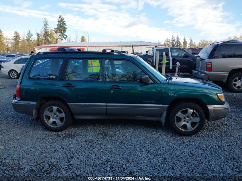 1998 Subaru Forester S VIN: JF1SF6557WH772395 Lot: 40774733