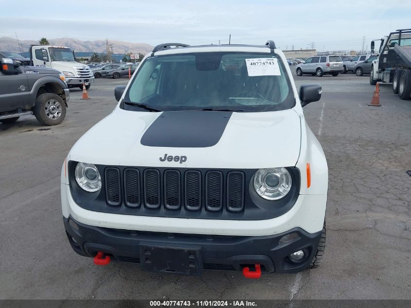 2017 Jeep Renegade Trailhawk 4X4 VIN: ZACCJBCB0HPF51375 Lot: 40774743