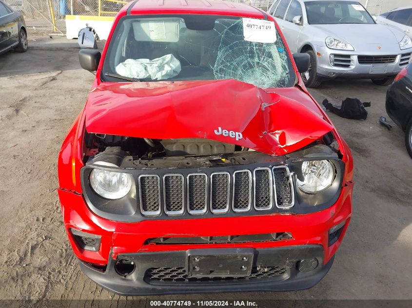 2020 Jeep Renegade Sport Fwd VIN: ZACNJAAB4LPL20314 Lot: 40774749