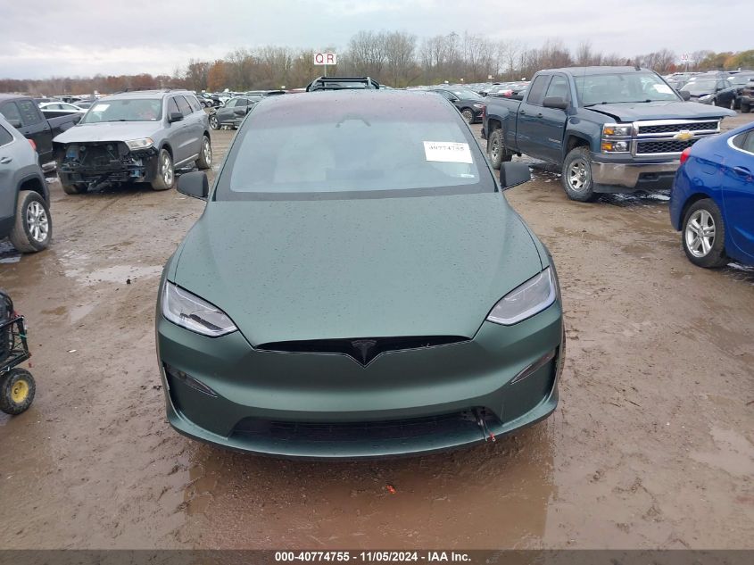 2023 Tesla Model X Dual Motor All-Wheel Drive/Standard Range VIN: 7SAXCBE55PF425587 Lot: 40774755