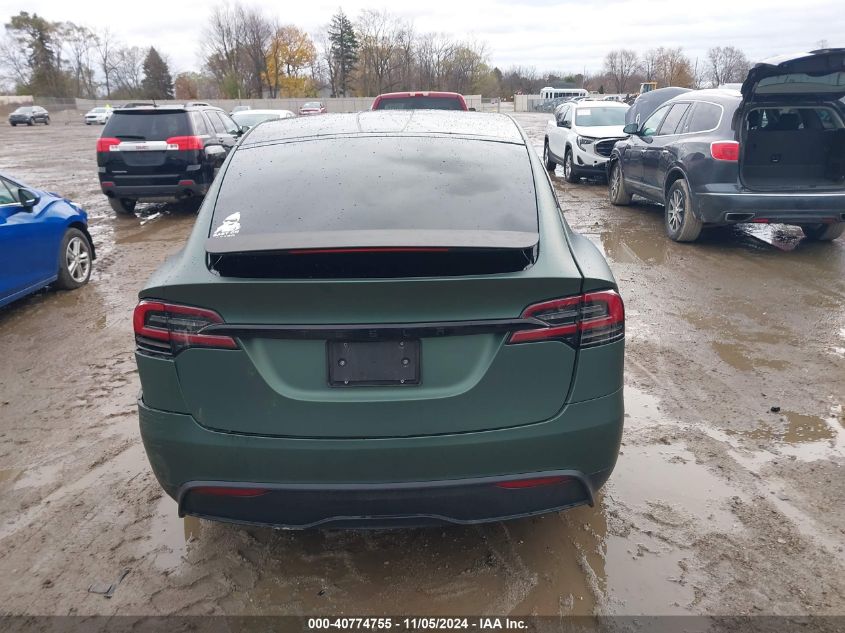 2023 Tesla Model X Dual Motor All-Wheel Drive/Standard Range VIN: 7SAXCBE55PF425587 Lot: 40774755