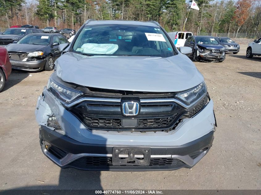 2022 Honda Cr-V Hybrid Touring VIN: 5J6RT6H94NL025648 Lot: 40774760