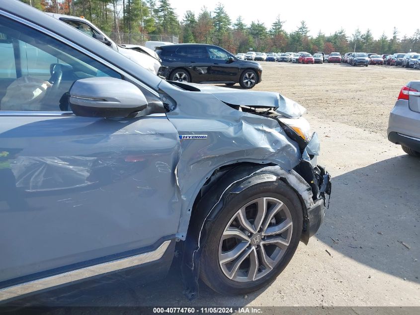 2022 Honda Cr-V Hybrid Touring VIN: 5J6RT6H94NL025648 Lot: 40774760