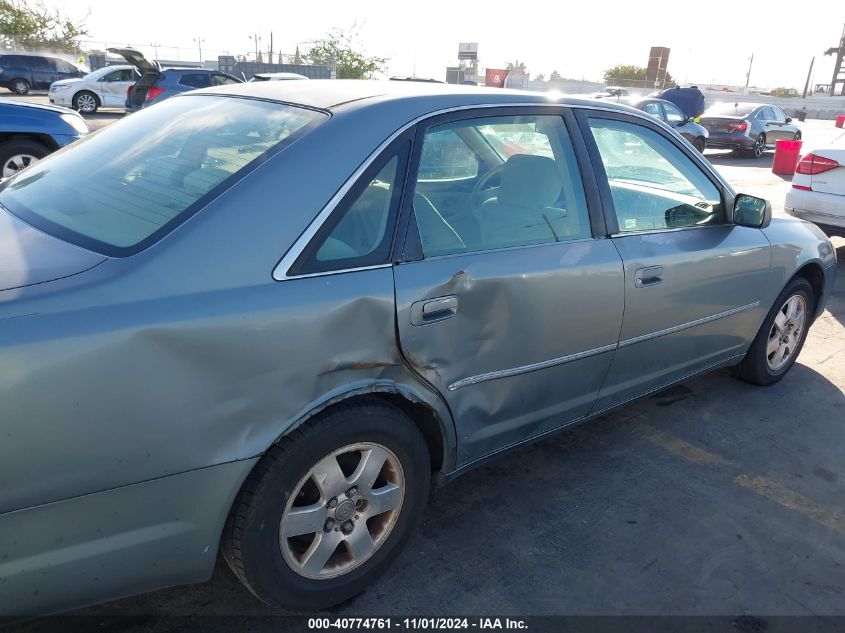 2001 Toyota Avalon Xl VIN: 4T1BF28B71U149004 Lot: 40774761