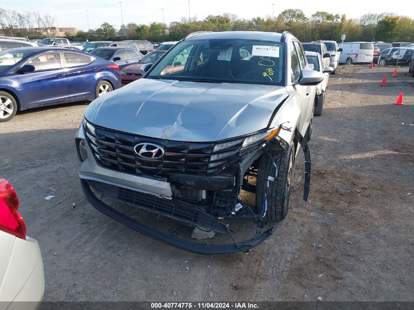 2022 Hyundai Tucson Sel VIN: 5NMJF3AE1NH100484 Lot: 40774775