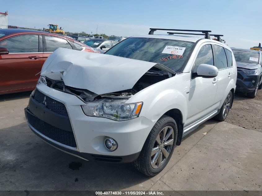 VIN JA4JT5AX2DU016519 2013 MITSUBISHI OUTLANDER no.2